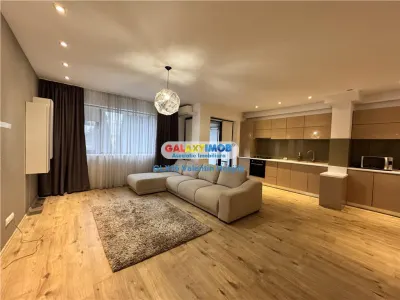 Inchiriere apartament 3 camere parter gradina 90 mp Baneasa Greenfield - foto 2