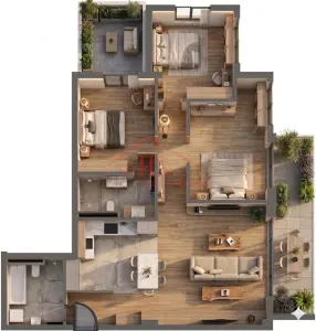 Proiect nou imobiliar- apartamente de 2 si 3 camere spatioase, parcare subterana. Strada Rasaritului, Cluj Napoca - foto 7