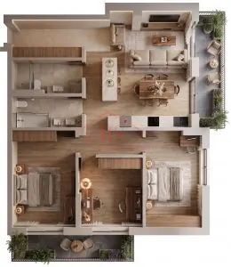 Proiect nou imobiliar- apartamente de 2 si 3 camere spatioase, parcare subterana. Strada Rasaritului, Cluj Napoca - foto 8