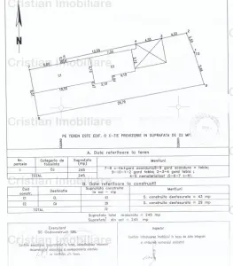 Casa 2 camere teren 245 mp deschidere 9 m la strada  Brailita ANLuri - foto 15