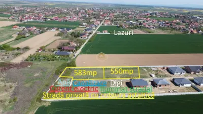 Teren intravilan 583mp in Lazuri - foto 5