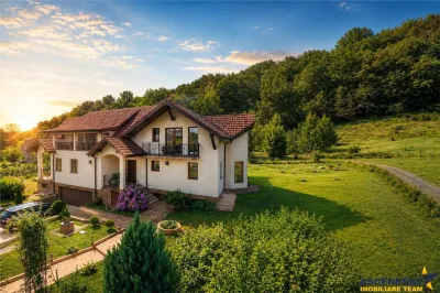FILM! Vila rafinata, intr- un mediu natural de elita, Pestisu Mic, Valea Nandrului - Hunedoara