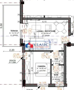 Vanzare apartament 2 camere bloc nou Iris la o distanta de aproximativ 4 km Auchan, Cluj-Napoca - foto 6