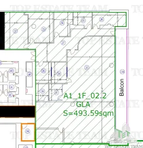 Spatiu de Birouri de 494 mp in Zona Baneasa - foto 12