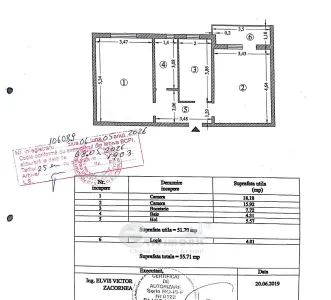 Ap 2 camere D, 56mp, et2, renovat, geam la baie, Nicolina - foto 9