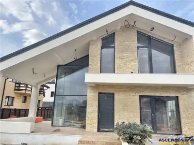 Vila moderna, unica prin design si arhitectura, la cheie, Sanpetru, Brasov - foto 7