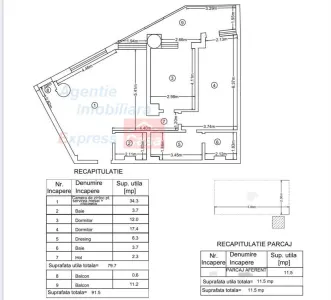 REVANZARE! Apartament INTABULAT, 3 camere, Tatarasi, bloc nou - foto 19