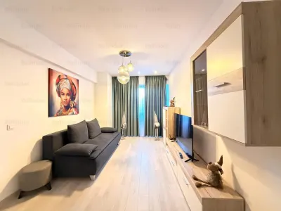 Vanzare apartament 3 camere | Rin Grand Residence | complex nou ultramodern | et 2 | mobilat si utilat nou | 2 bai | 100m de Parcul Natural Vacaresti - foto 9