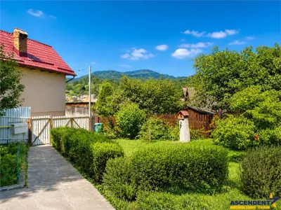 LIVE! Casa cu arhitectura traditionala, curte spatioasa, foisor, Rucar. Bran - foto 12