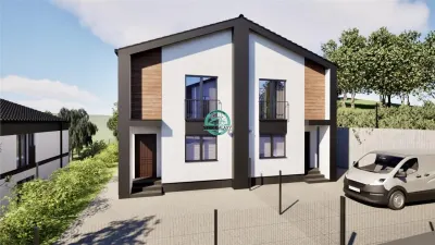 Case tip duplex de vanzare, 101 mp utili, 230 mp teren, in Corunca - foto 10