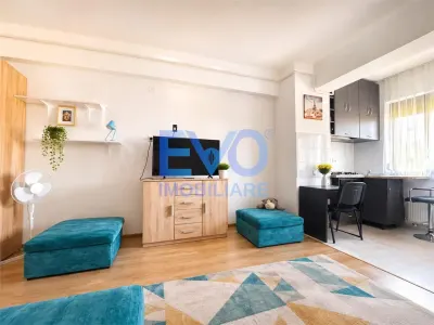 Apartament 1 camera, 32mp, complet mobilat utilat, Complex Nou, Octav Bancila - foto 2