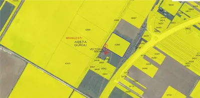 Teren intravilan cu deschidere generoasa la DN6, Mihailesti, Giurgiu - foto 8