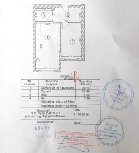 APARTAMENT 2 CAMERE CU PARCARE  / MOBILAT SI UTILAT - foto 6