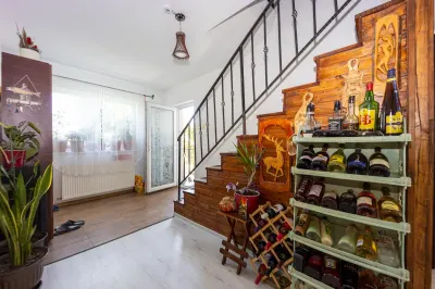 Vila duplex 5 camere  2 bai S =  145 mp + teren 360 mp lunca Cetatuii - foto 13