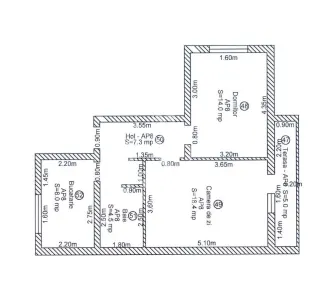 Apartament nou de vanzare, 2 camere, bucatarie inchisa, parter, Giroc - foto 2