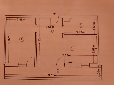 Vânzare apartament 2 camere | N Grigorescu- Trapezului | bl 2017 | spatios si luminos | - foto 19