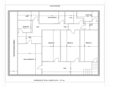 Spatiu 265 mp Precizie | Showroom + Birouri + Depozitare - foto 2