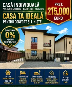 Vanzare Casa individuala - Vila - Prelungirea Ghencea - Margelelor - STB -215000E - Comision  0  - acte si utilitati la zi !! - Bucuresti