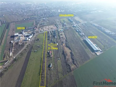 Teren de vanzare 11.756 mp in zona de Vest a Focsaniului - foto 5