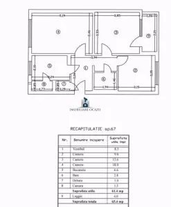Vanzare Apartament 3 Camere Decomandat Berceni-Izvorul Muresului - foto 7