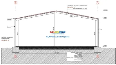 Inchiriere Hala 1170 mp deschidere DN3 centura A0 - foto 4