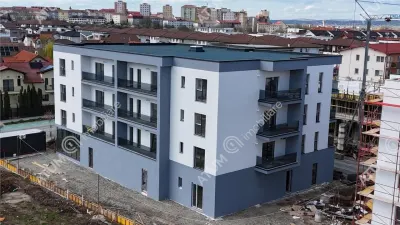 De vanzare apartament la cheie cu 3 camere decomandate 2 bai 2 balcoane si loc parcare in zona Pictor Brana Selimbar - foto 11