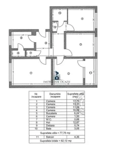 Apartament 4 Camere Decomandat Izvorul Muresului - foto 7