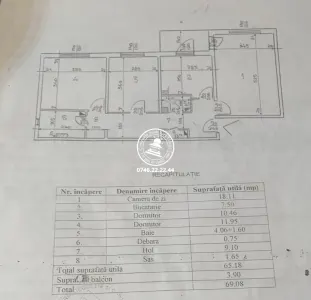 Apartament 3 camere | Nicolina 1 - Str. Sălciilor | Etaj 2 | 69 mp - foto 16