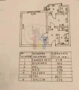 Apartament 1 camera, etaj 2, Mobilat si Utilat, Calarasi IV - foto 9
