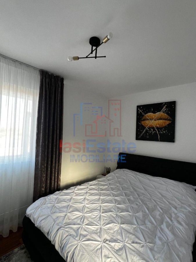 Apartament 2 camere, 38 mp, centrala si AC, Tatarasi - Iasi
