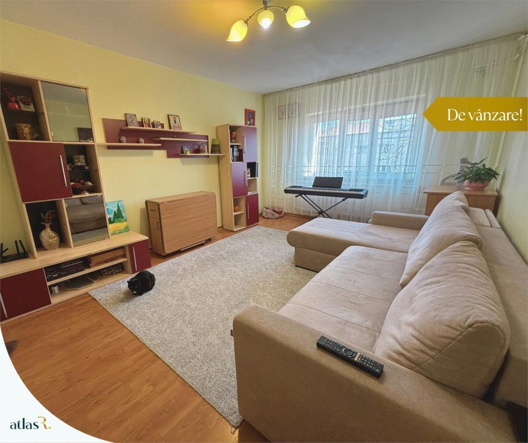 Apartament 3 camere  | 70 mp | etaj 4 | Nicolina | Bloc 1984 - Iasi