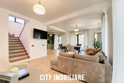 Casa individuala moderna, 4 camere, 120 mp + 450 mp teren, garaj,  Sannicoara, - foto 2