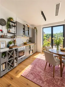 Apartament premium 3 camere | Amber Forest | Vedere spre Padurea Baneasa | Terasa 21 mp | 2 parcari incluse - foto 3