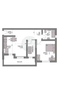 Apartament 3 camere cu balcon in Selimbar - foto 8