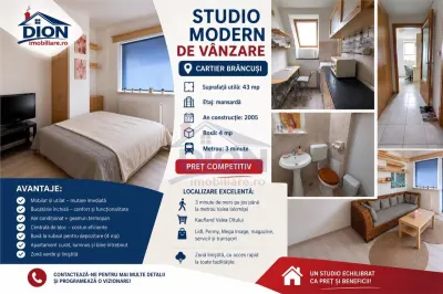 Studio metrou V. Ialomitei - foto 1