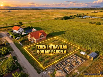 FILM!Teren intravilan, 500mp, Harman, Brasov. - Brasov