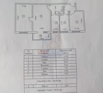 Zona Alexandru cel Bun - Apartament 3 camere - foto 11
