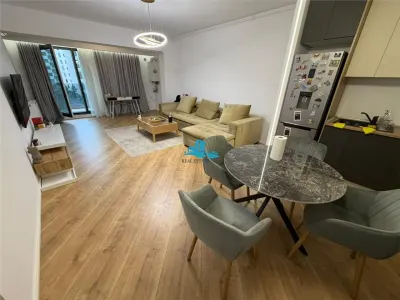 Vanzare apartament 2 camere, 68mp utili, Pipera Plaza, mobilat, utilat, parcare - foto 2