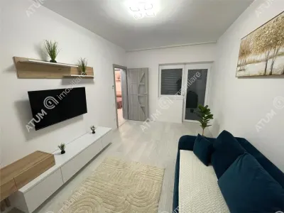 De inchiriat apartament modern cu 2 camere decomandate si balcon in zona Deventer din Sibiu - foto 2
