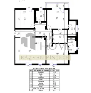 Apartament 4 camere 125 mp, 3 bai, 2 parcari, Nord Albert, Ploiesti - foto 2