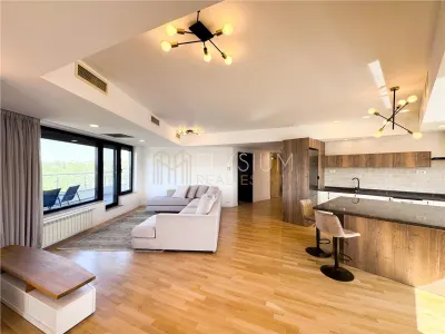 Apartament tip Penthouse de inchiriat 4 camere Soseaua Nordului - foto 6