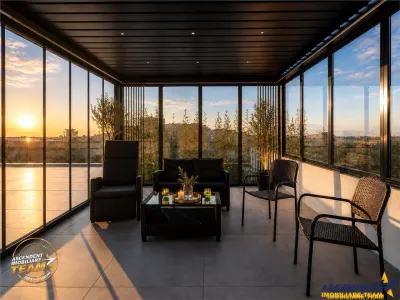 Deasupra Brasovului, penthouse spectaculos,420 mp, rooftop privat, panorama oras si munti,design bespoke,2 garaje - foto 12