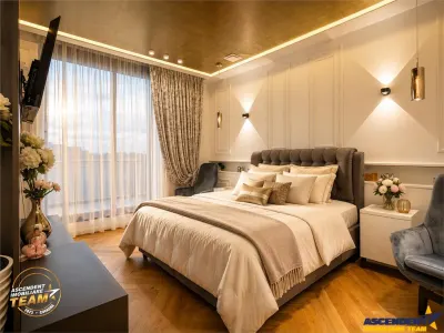 Deasupra Brasovului, penthouse spectaculos,420 mp, rooftop privat, panorama oras si munti,design bespoke,2 garaje - foto 3