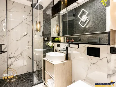 Deasupra Brasovului, penthouse spectaculos,420 mp, rooftop privat, panorama oras si munti,design bespoke,2 garaje - foto 10