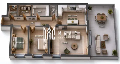 PENTHOUSE PREMIUM | Terasă Panoramică | Avantgarden – Shopping City - foto 7