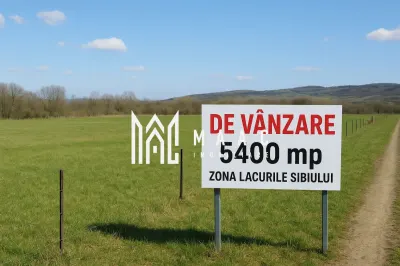 Teren de vânzare | 5400 mp | Zona Lacurile Sibiului - foto 3