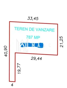 Teren | intravilan |  787 Mp |  Cristian | - foto 3