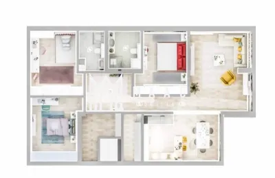 Penthouse de lux I 4 camere I Zona Sub Arini - foto 11