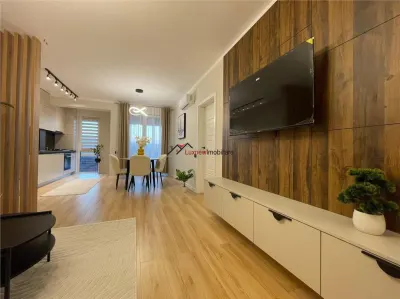 Apartament mobilat si utilat cu 2 camere la cheie in Floresti, 55 mp plus balcon 9 mp. - foto 3