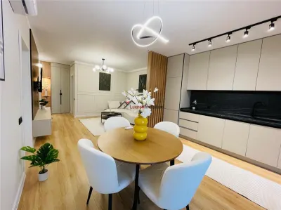 Apartament mobilat si utilat cu 2 camere la cheie in Floresti, 55 mp plus balcon 9 mp. - foto 4